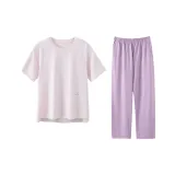 [Брюки Модель (Длинные)] Женские - Дымчатый Фиолетовый