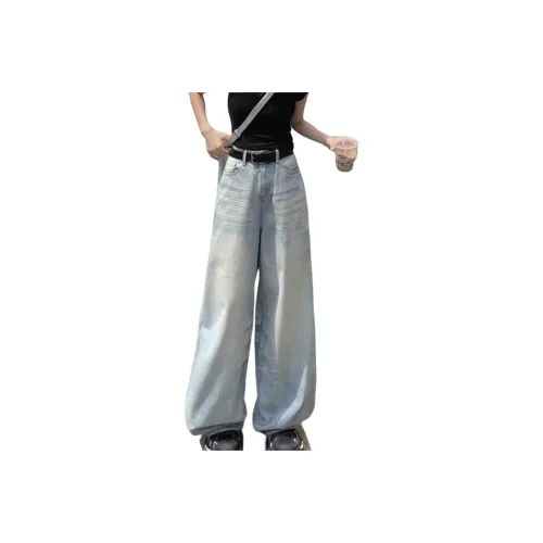 YEARNED Синие Женские Джинсы