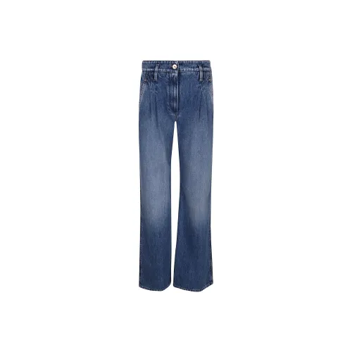 Brunello Cucinelli Синие Женские Джинсы