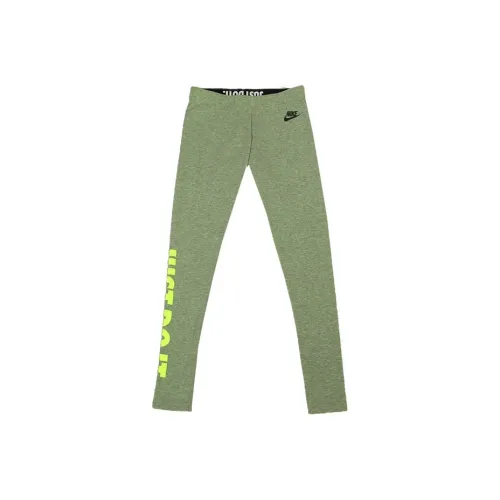 NIKE Зеленые Женские Леггинсы