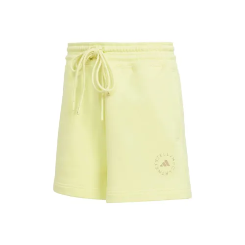 Adidas TRUECASUALS Махровые Короткие Повседневные Шорты Женские Розовые Желтые