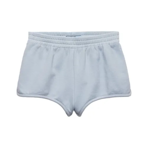 PRADA SS24 Повседневные шорты Женские Розовый Синий