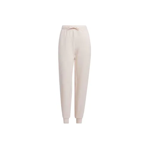 Adidas SS24 Вязаные Тренировочные Штаны Женские Экрю