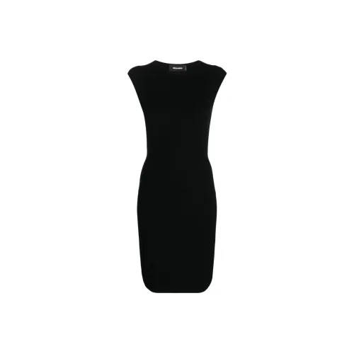 DSQUARED 2 Черные Женские Платья без рукавов