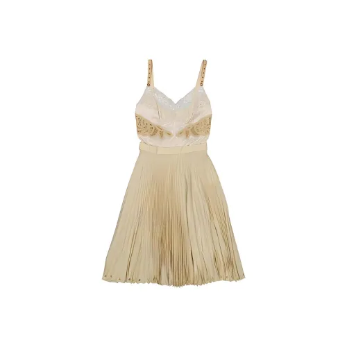 Burberry FW23 Slip Платье Женское Бежевый