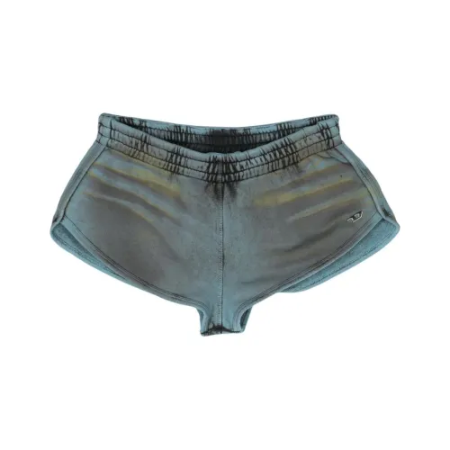 DIESEL Повседневные шорты Женские Blue