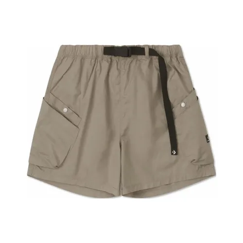 Конверс Повседневные шорты Женские Светлый кофейный