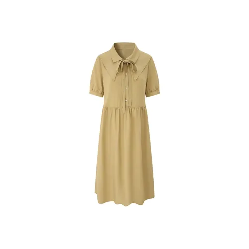 Elva' Island Короткий рукав Платье Женское