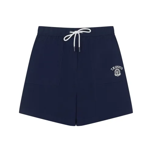 Teenie Weenie Повседневные шорты Женские Темно-синий