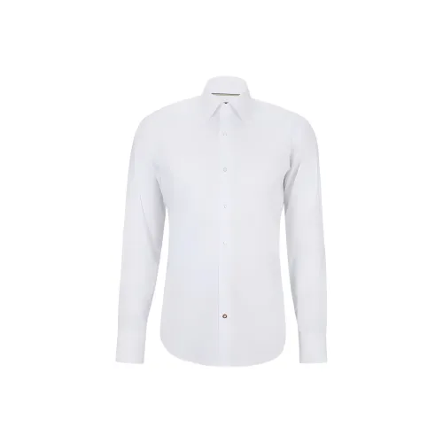 Hugo Boss Белые Мужские Рубашки