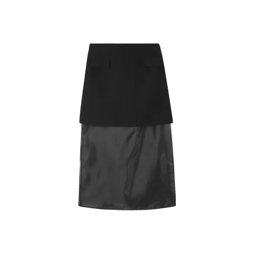 BIENKIMIIYE SS22 Длинный Юбка Черный