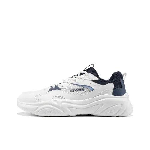 361° Износостойкий и Легкий Низкий Топ Повседневная Обувь Мужская Белый Синий