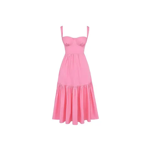 HOUSE OF CB SS23 Elia Коллекция Slip Платье Женские Французский Розовый