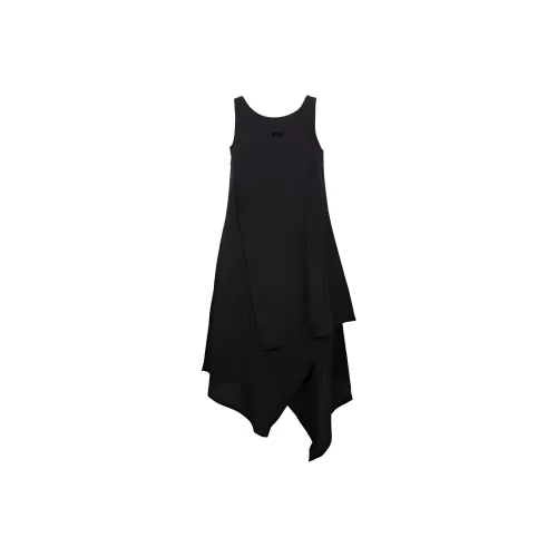 Y 3 Sleeveless Dress Women's Black Y 3 Без рукавов Платье Женское Черное