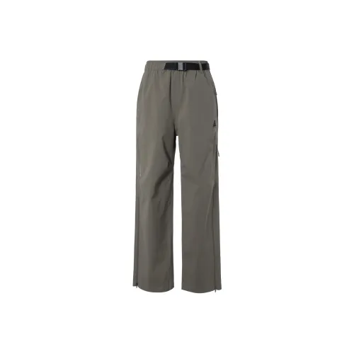 ANTA ZONGXUNXILIE Вязаные тренировочные брюки женские Deep зеленый