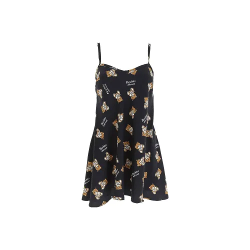 MOSCHINO Черные Женские Платья без рукавов
