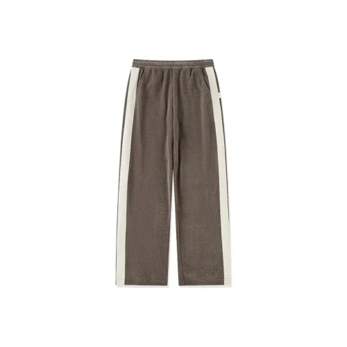 QIAODAN Вязаные спортивные брюки женские цвет куропатки кремово-белый