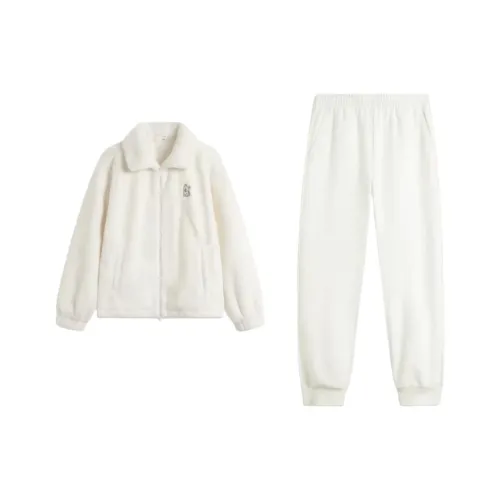 Лайнер Повседневный Костюм Женский Айвори