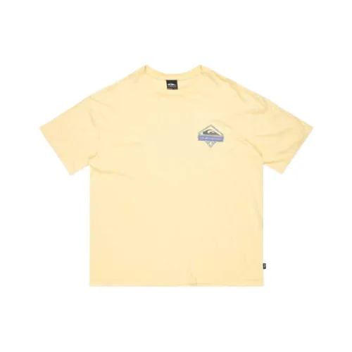 Quiksilver Желтые Мужские Футболки
