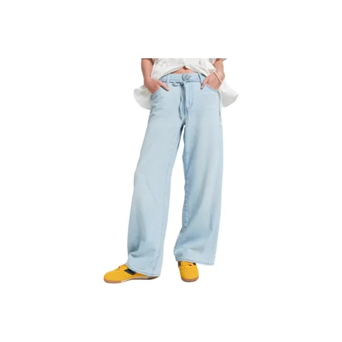 Levi's Linen+Denim Collection Джинсы Женские Светло-Синий