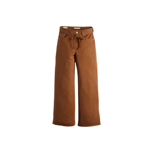 Levis Коричневые Женские Джинсы