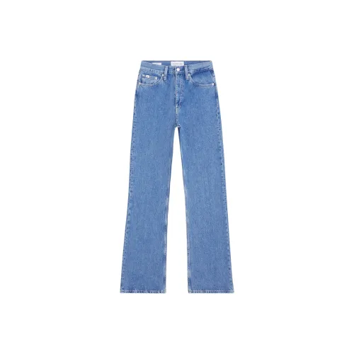 Calvin Klein Джинсы Европейская версия Женские Ярко-синие