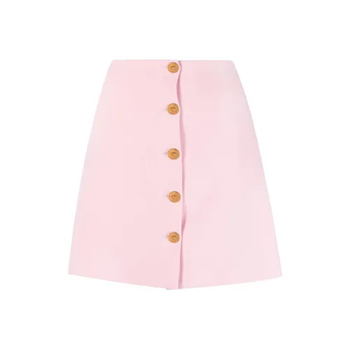 VERSACE Розовые Женские Повседневные Короткие Юбки