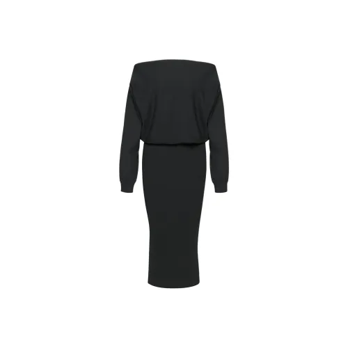 ARITZIA BABATON Demetra Платье Длинное с длинными рукавами Женское Черное Черное