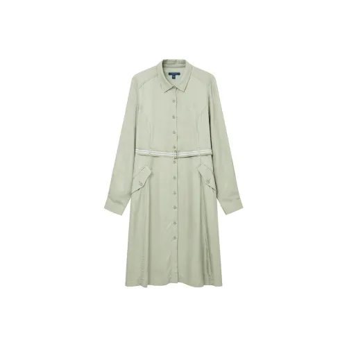 NAUTICA Длинное платье с длинными рукавами женское