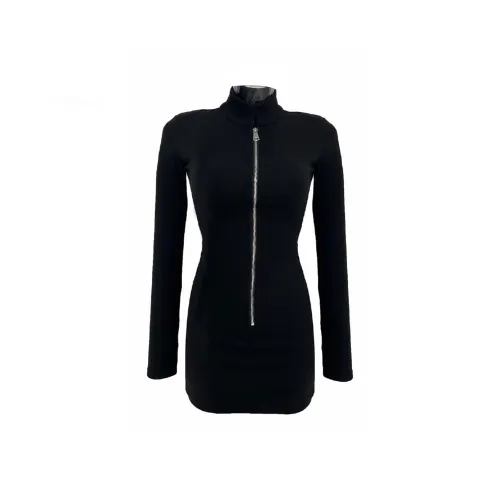 EIDOLON GRAIN Длинное платье с длинными рукавами женское