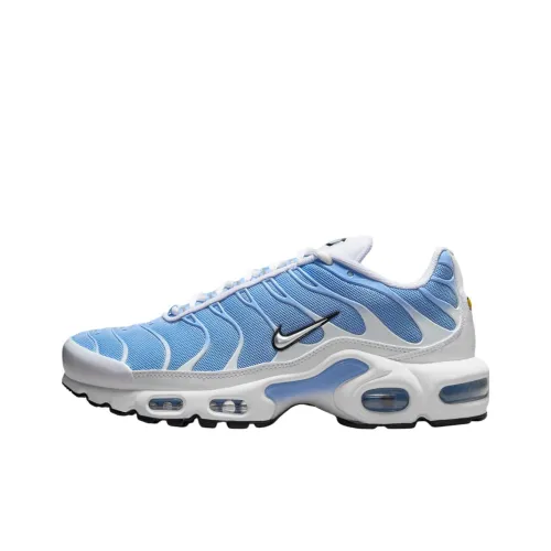Nike Air Max Plus Low Топ Повседневные Беговые Кроссовки Женские Белые Синие