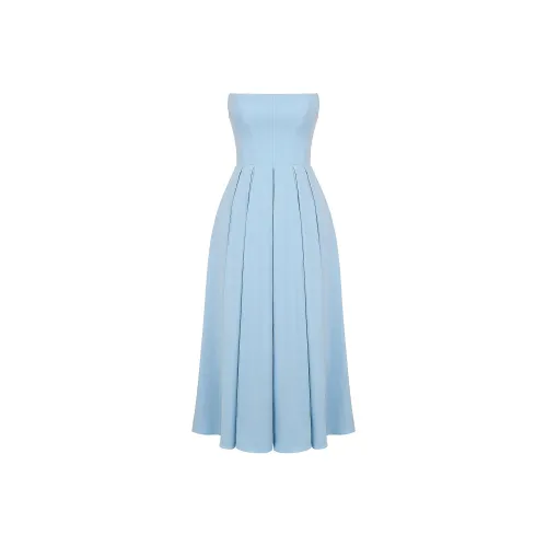 HOUSE OF CB Audrey Без рукавов Платье Женское Синий Синий