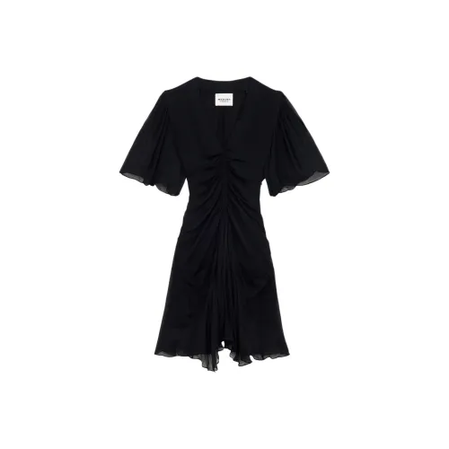 ISABEL MARANT ETOILE Короткий рукав Платье Женское Черное