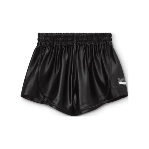 Alexander Wang FW24 Повседневные шорты Женские Черные