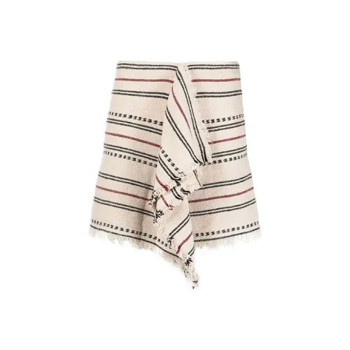 ISABEL MARANT Бежевые Женские Повседневные Короткие Юбки