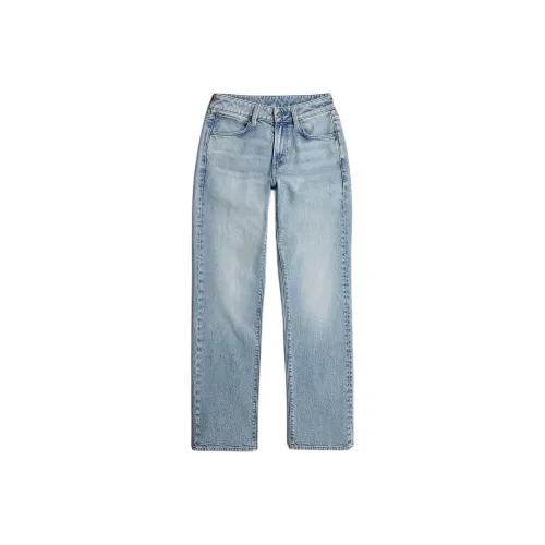 STAR RAW Джинсы Женские Светло-Синий