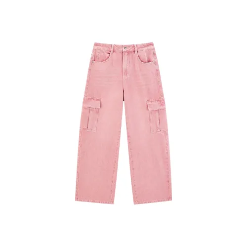 PEACEBIRD Джинсы Женские Пыль Розовый
