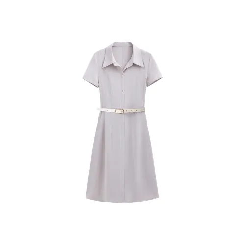 KAIMUSHI Короткий рукав Платье Женское