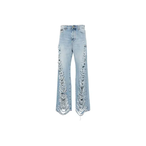 PHILIPP PLEIN Синие Женские Джинсы