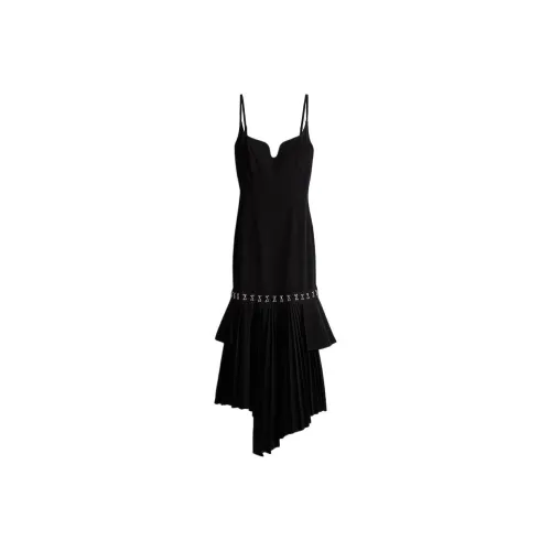H&M ROKH Collaboration Черные Женские Слиплатья