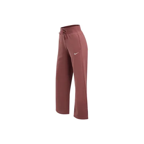 Nike Sports Life Collection Вязаные тренировочные штаны женские умбра