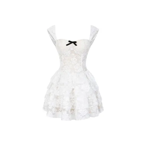 SKYA Белый Женские Слиплатья