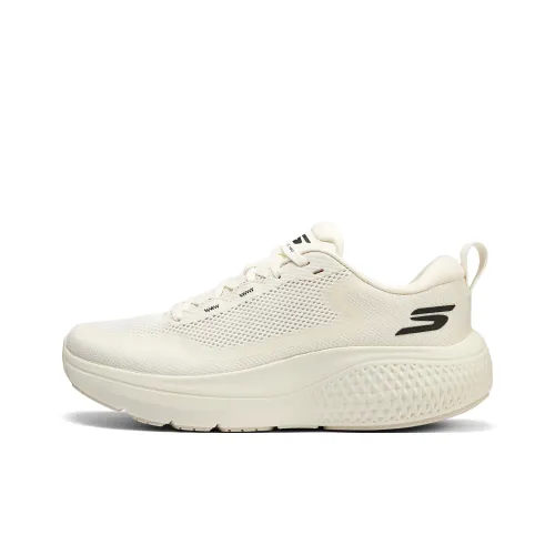 Skechers GO RUN SUPERSONIC MAX Беговые кроссовки Низкий топ Белый Мужской
