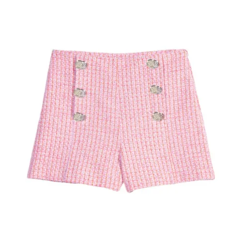 Maje Повседневные шорты женские розовые