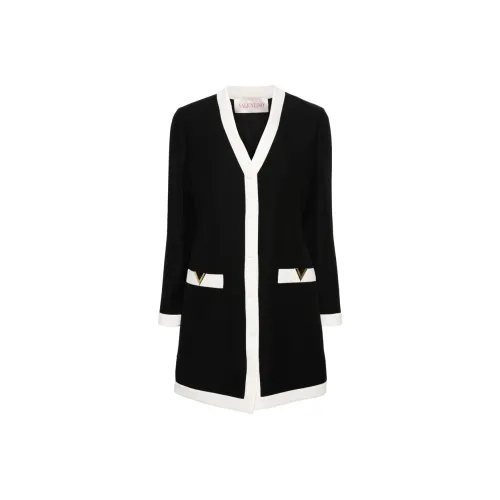 Valentino Черное Женское Пальто