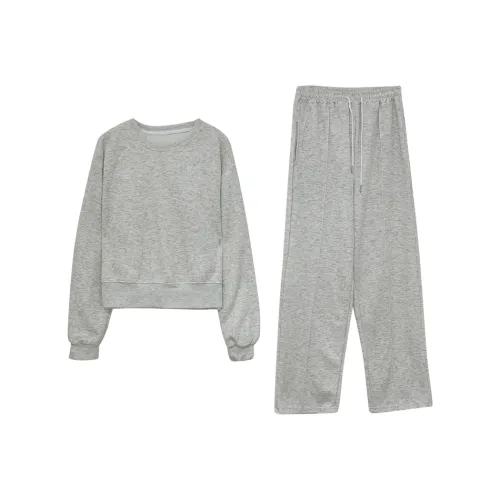 Icicofficial Повседневный костюм женский светло-серый
