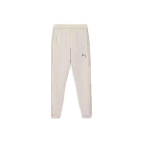 PUMA TRN EDGE Вязаные тренировочные брюки женские цвет Desert материал Dust
