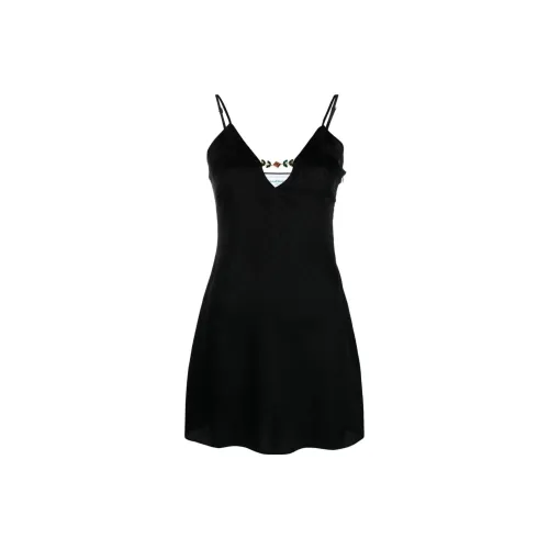 CASABLANCA Slip Платье Женское Черное