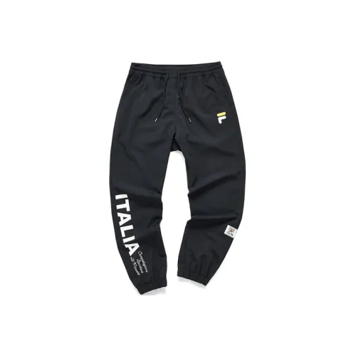 FILA FUSION Черные Женские Спортивные Брюки