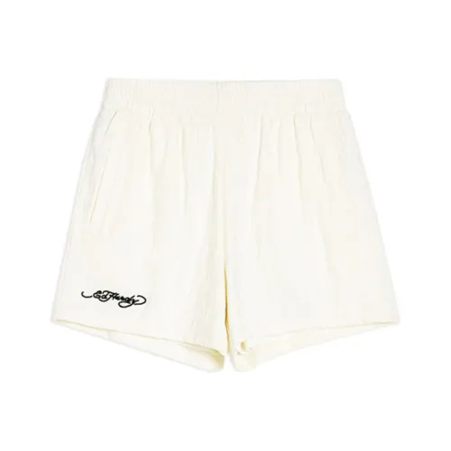 Ed Hardy SS24 Повседневные шорты женские цвет слоновая кость